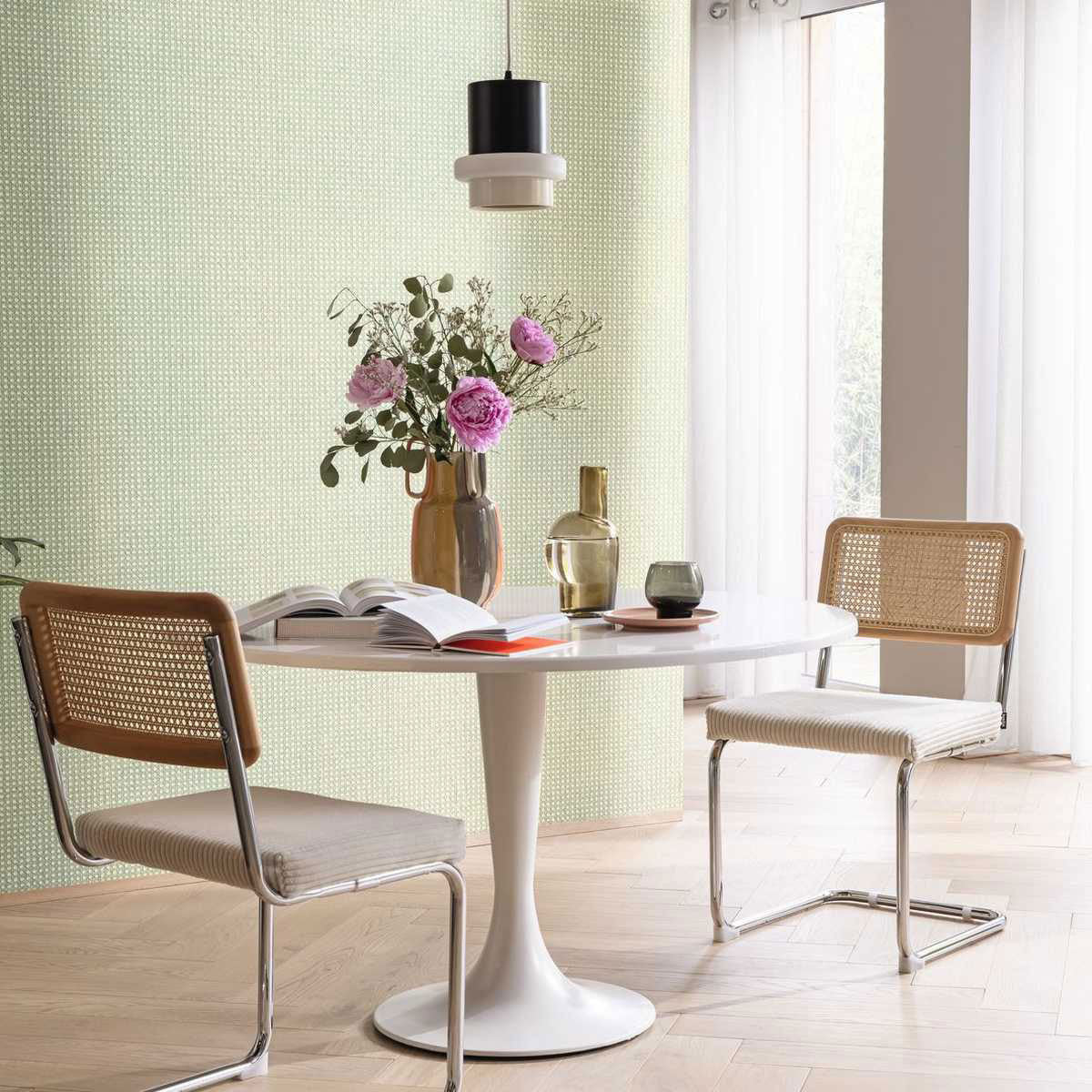 MMT106027050 Cannage Matieres Wallpaper by Caselio