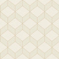 Metro Taupe 1930 Wallpaper by Casadeco