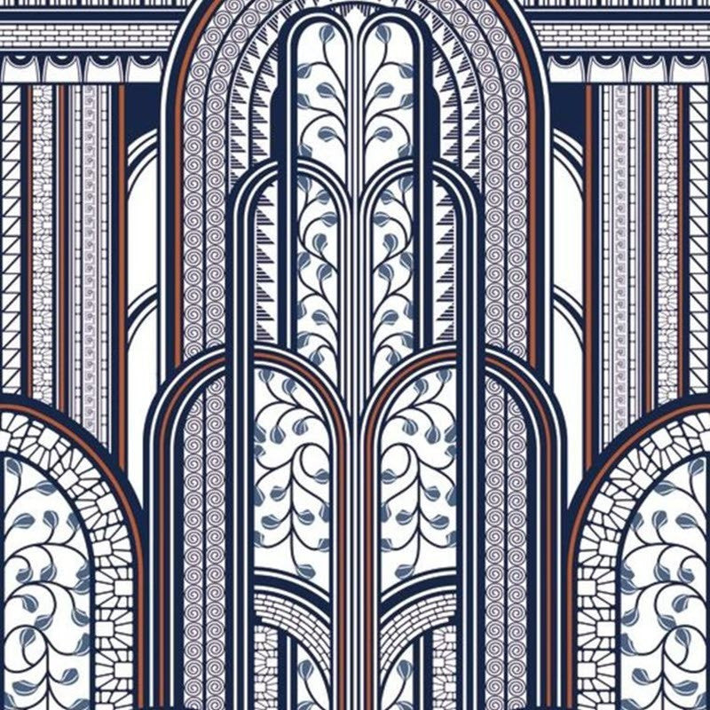 MNCT85876543 Paravent 1930 Mural by Casadeco