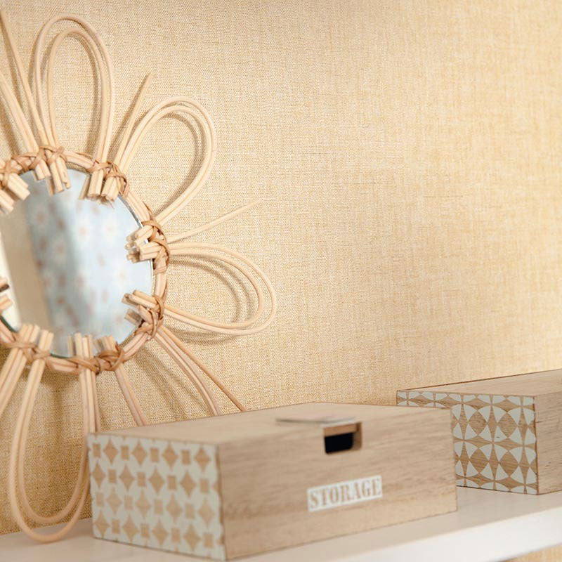 MNM100601520 Hygge Uni Les Mini Mondes Wallpaper by Caselio