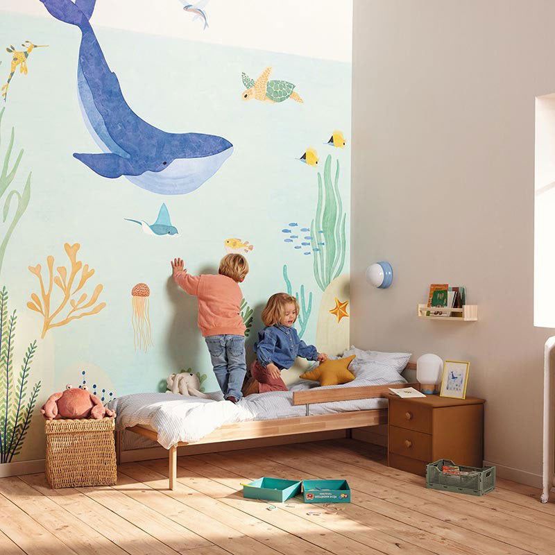 MNM105666006 Le Monde De La Mer Les Mini Mondes Wallpaper by Caselio