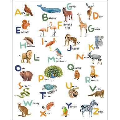 Apprenons L Alphabet Les Mini Mondes Wallpaper by Caselio