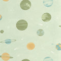 La Voie Lactee Vert d'Eau Les Mini Mondes Wallpaper by Caselio