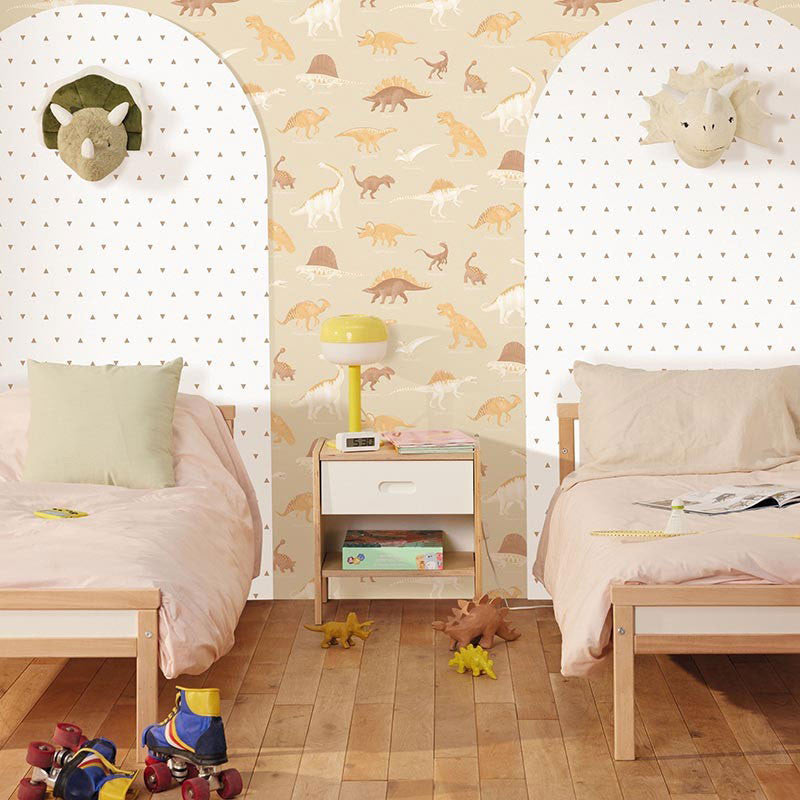 MNM105701010 Jurassique Les Mini Mondes Wallpaper by Caselio