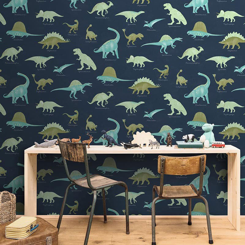 MNM105706060 Jurassique Les Mini Mondes Wallpaper by Caselio