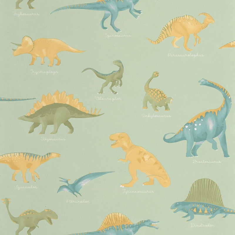 MNM105707001 Jurassique Les Mini Mondes Wallpaper by Caselio