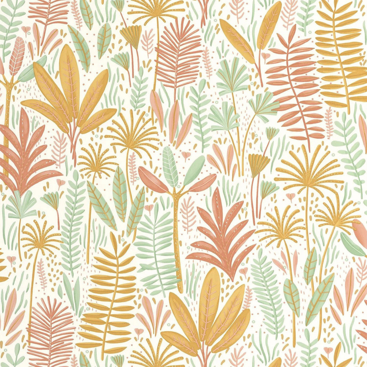 MNM105724340 Herbes Folles Les Mini Mondes Wallpaper by Caselio
