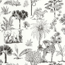 MNM105739090 Balade Dans La Savane Les Mini Mondes Wallpaper by Caselio