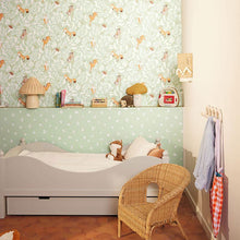 MNM105747000 Balade En Foret Les Mini Mondes Wallpaper by Caselio