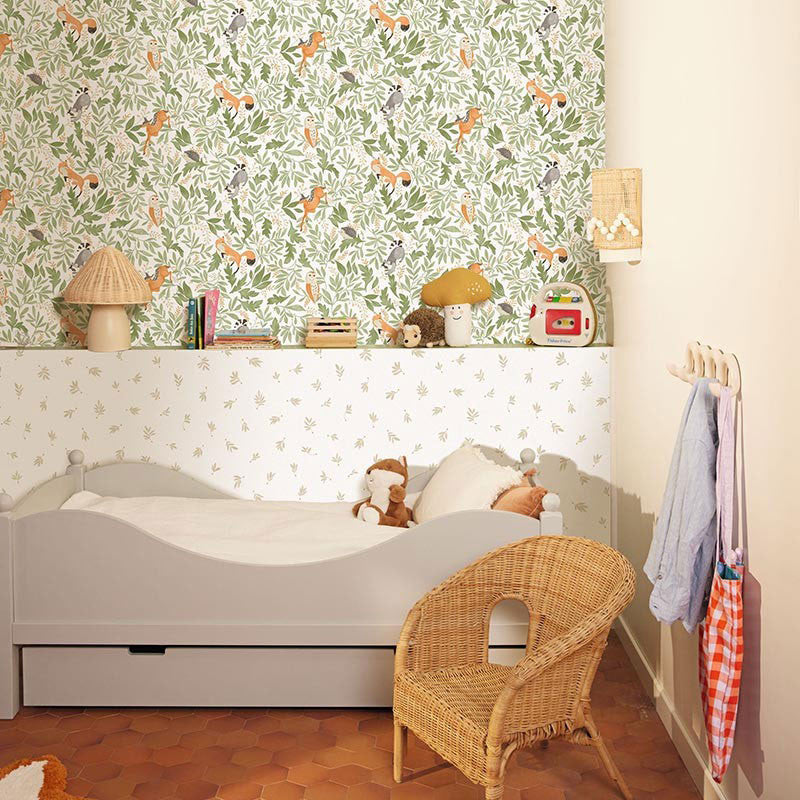 MNM105751010 Cueillette Les Mini Mondes Wallpaper by Caselio