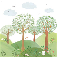 Le Monde De La Foret Large Les Mini Mondes Wallpanel by Caselio
