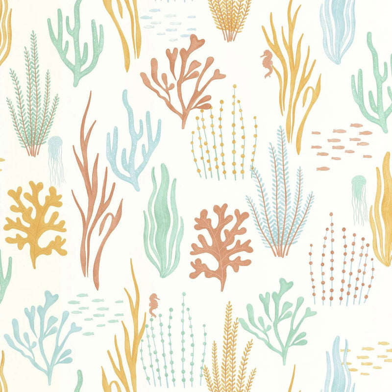 MNM105814325 Les Fonds Marins Les Mini Mondes Wallpaper by Caselio