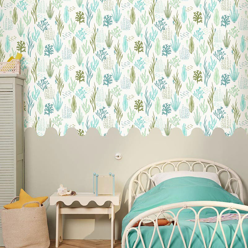 MNM105817160 Les Fonds Marins Les Mini Mondes Wallpaper by Caselio