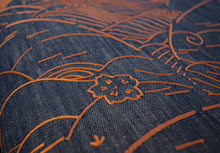 MO3000 Indigo Macaque Copper Tokyo Blue Wallpaper by Moooi