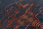 MO3000 Indigo Macaque Copper Tokyo Blue Wallpaper by Moooi