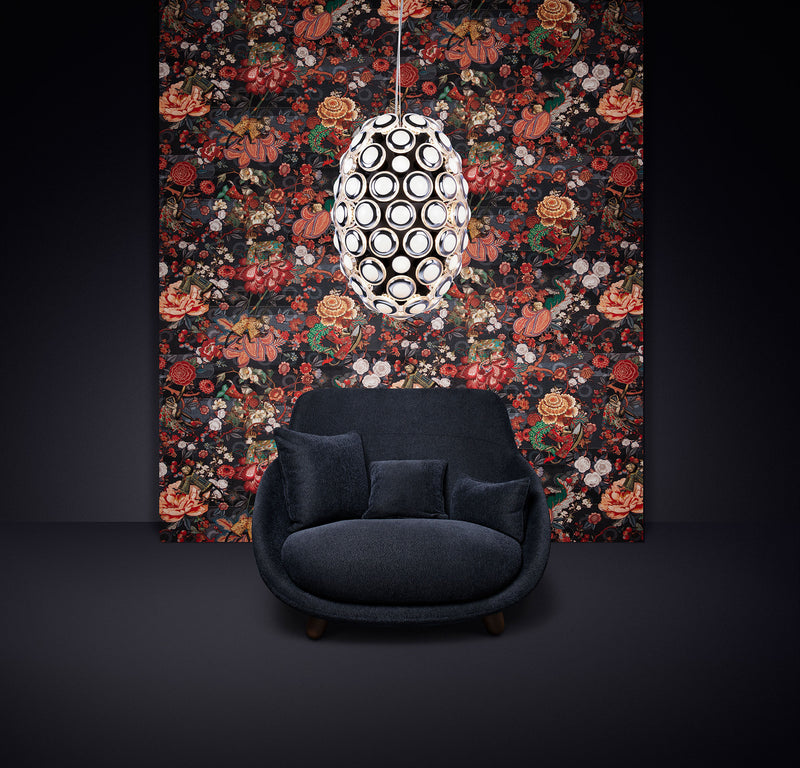 MO3010 Rendezvous Indigo Tokyo Blue Wallpaper by Moooi