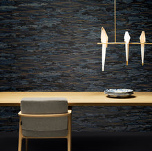 MO3020 Tie-Tami Sunset Tokyo Blue Wallpaper by Moooi