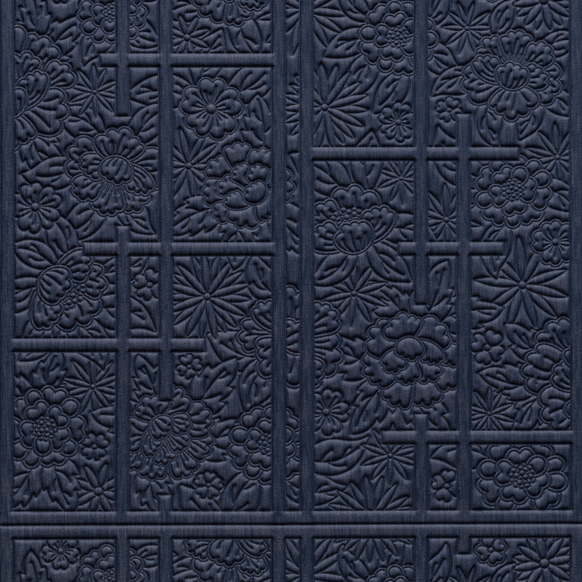 MO3030 Shoji Blossom Denim Tokyo Blue Wallpaper by Moooi