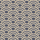 MO3043 Lucky O's Birch & Blue Tokyo Blue Wallpaper by Moooi