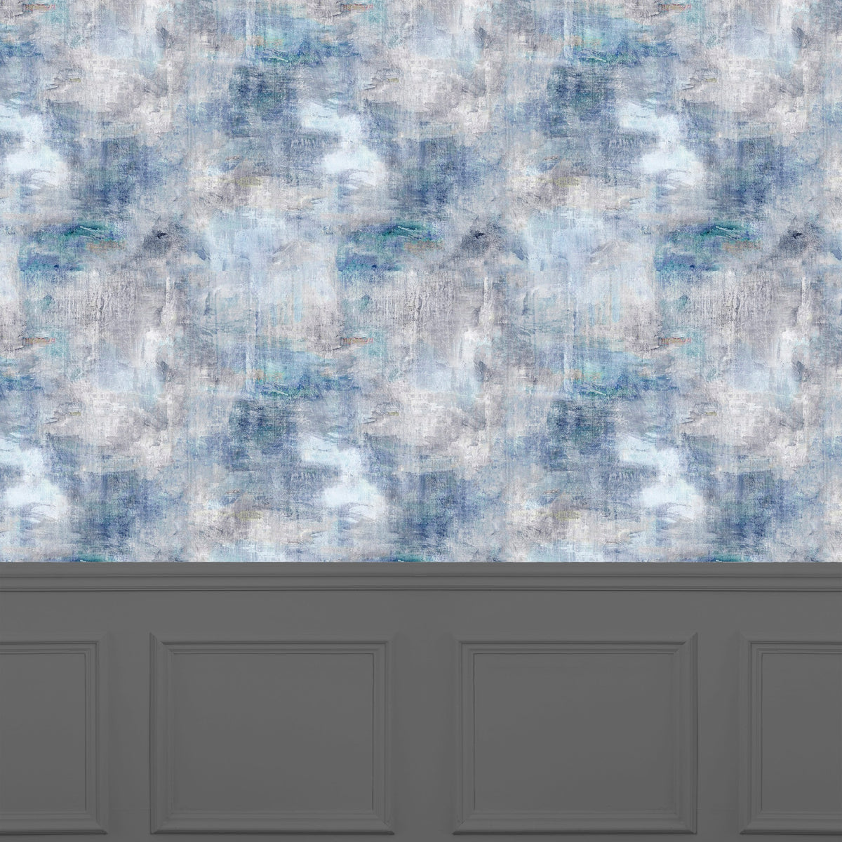 Monet Ocean Winter Skies Wallpaper by Voyage Maison | MONET/WPO/OCE