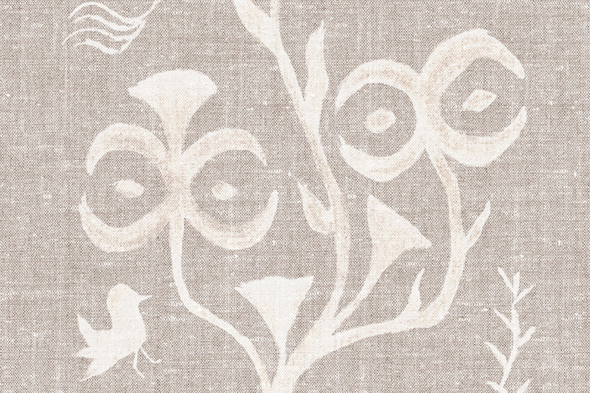 Monsoon Raffia Straw Wallpaper by Christopher Farr Cloth