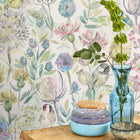 Morning Chorus Green Wallpaper by Voyage Maison | MORNING/WPO/MUL