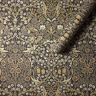 MOW0165-01 Blackthorn Charcoal Colours of Morris Wallpaper by Morris & Co
