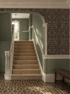 MOW0165-01 Blackthorn Charcoal Colours of Morris Wallpaper by Morris & Co