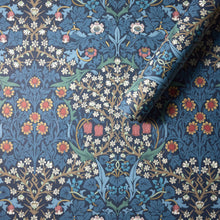 MOW0165-02 Blackthorn Indigo Colours of Morris Wallpaper by Morris & Co