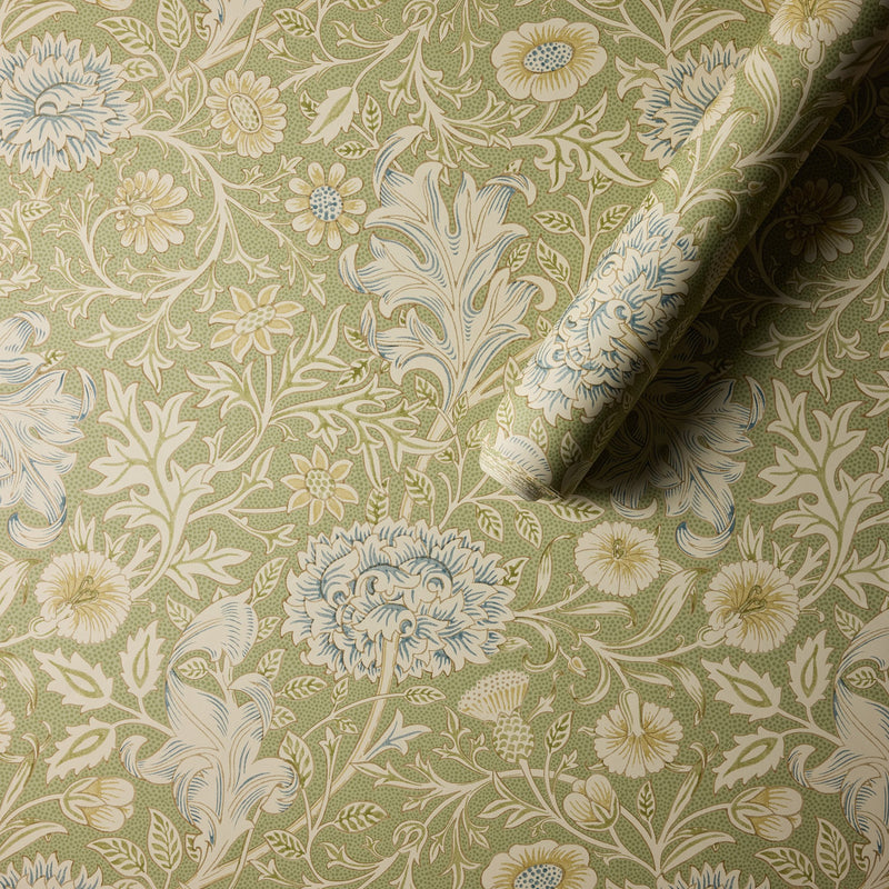 MOW0166-01 Double Bough Gooseberry Colours of Morris Wallpaper by Morris & Co