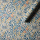 Golden Lily Blue Colours of Morris Wallpaper by Morris & Co