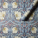 Pimpernel Indigo / Hemp Colours of Morris Wallpaper by Morris & Co