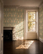 MOW0170-03 Pimpernel Rose Cockle / Sage Colours of Morris Wallpaper by Morris & Co