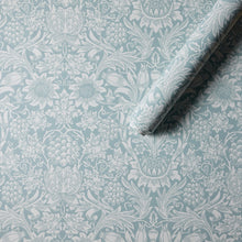 MOW0172-02 Sunflower Light Teal Colours of Morris Wallpaper by Morris & Co