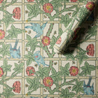 MOW0173-01 Trellis Sage / Rose Colours of Morris Wallpaper by Morris & Co
