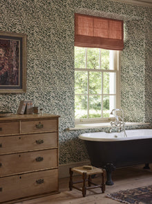 MOW0174-01 Willow Boughs Forest Colours of Morris Wallpaper by Morris & Co