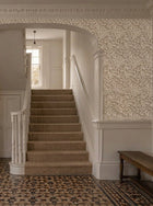 MOW0174-02 Willow Boughs Stone Colours of Morris Wallpaper by Morris & Co