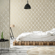 MT2020 Lustre Metallic Gold Wallpaper by Galerie