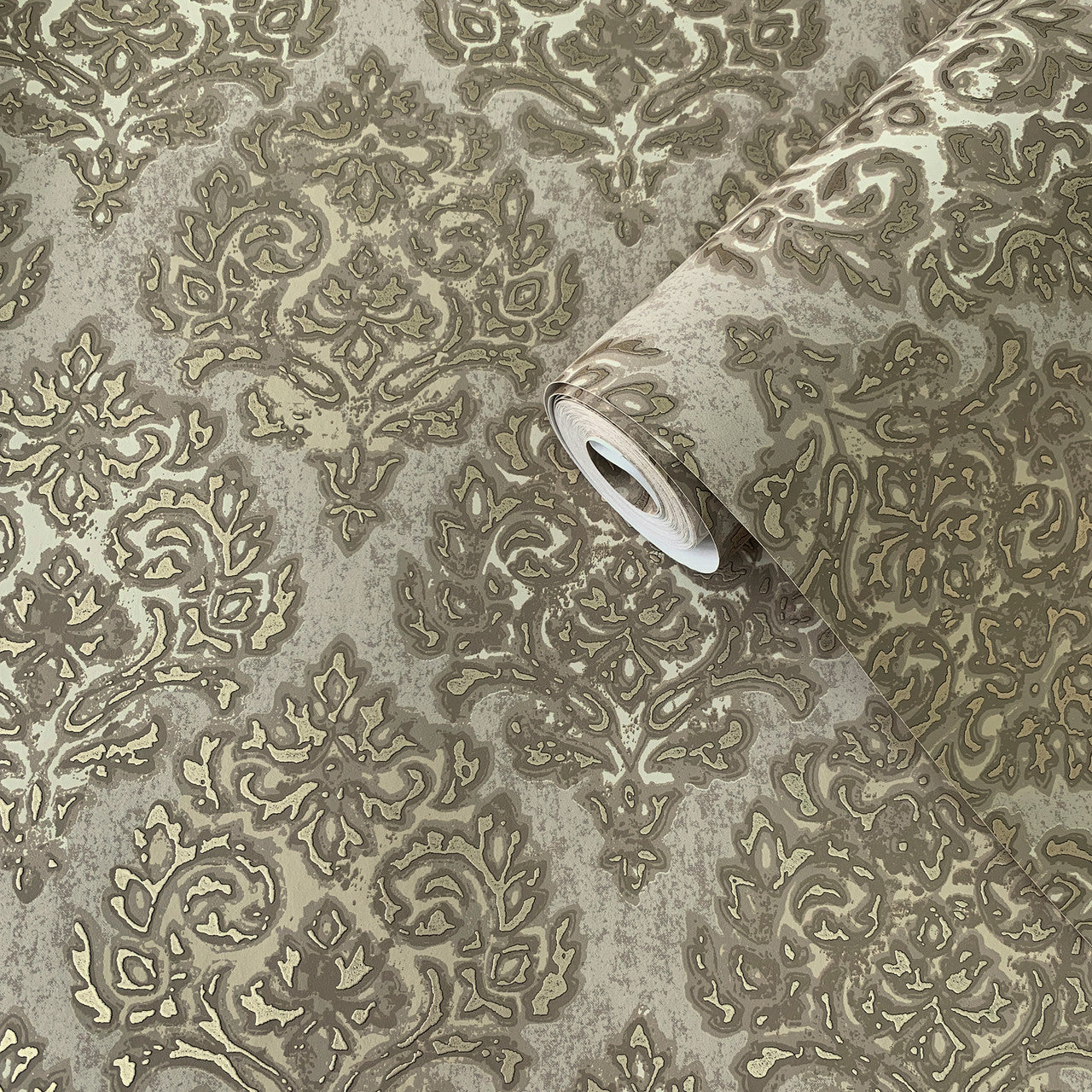 MT2022 Lustre Metallic Gold Wallpaper by Galerie