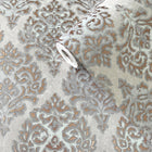 MT2035 Lustre Metallic Rose Gold Wallpaper by Galerie