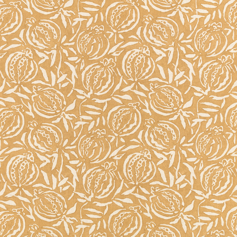 Taia Ochre Averly Fabric by Romo