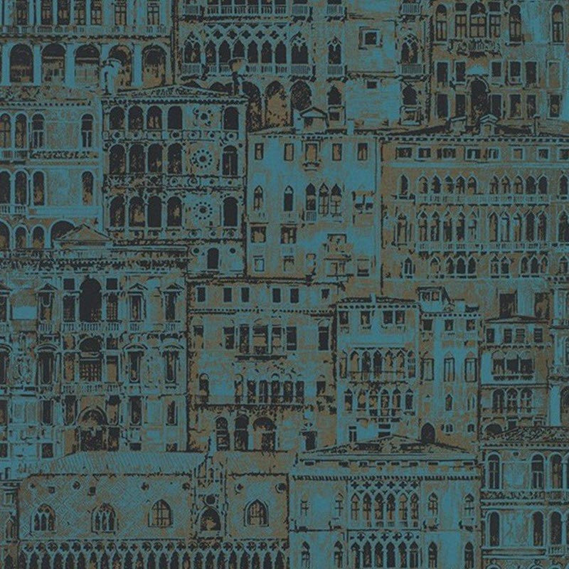 MTSE86056624 Edifice Montsegur Wallpaper by Casadeco