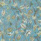 Scrolling Tulip The Unfinished Works Woad/Thyme Wallpaper by Morris & Co