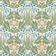 Woodbell & Anenome The Unfinished Works Woad/Nettle Wallpaper by Morris & Co