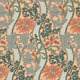 Cornflower The Unfinished Works Russet/Teal Wallpaper by Morris & Co