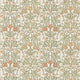 Oak & Blossom The Unfinished Works Chestnut/Primrose Wallpaper by Morris & Co