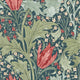 Lent Lily The Unfinished Works Indigo/Madder Wallpaper by Morris & Co