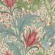 Lent Lily The Unfinished Works Plum/Bayleaf Wallpaper by Morris & Co