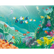 Under The Sea Adventure Jade Green Mural (Medium) by Origin Murals
