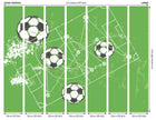 Football Grunge Texture Green Mural (Large) by Origin Murals